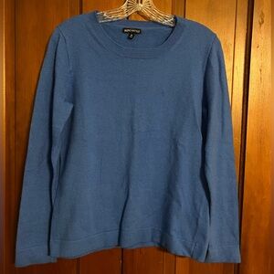 J Crew Mercantile Wool Blend Blue Women’s Sweater Size Medium‎